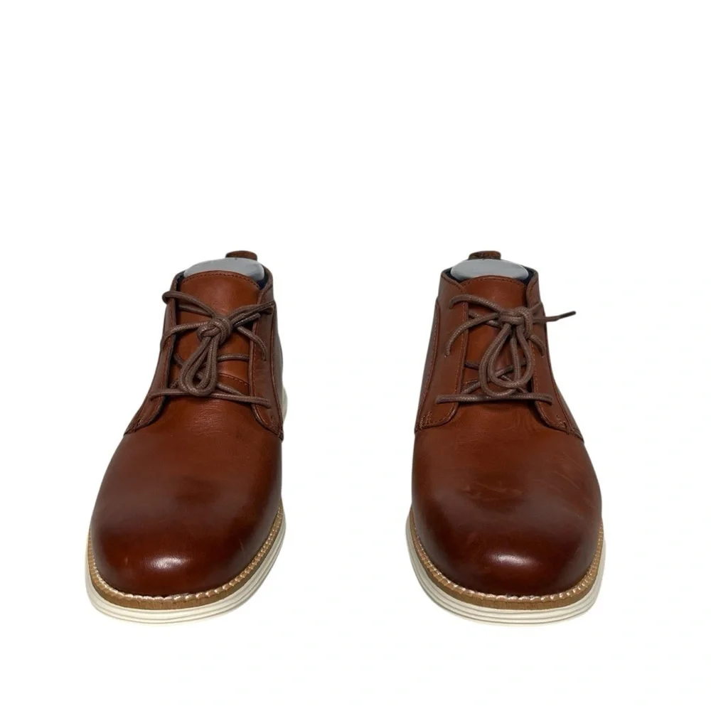 Cole Haan Men's Original Grand Leather Lace Up Chukka Boots Woodbury Size 7.5
